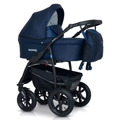 Коляска 3 в 1 Verdi Sonic Plus 10 синій (9023-VSP-10)