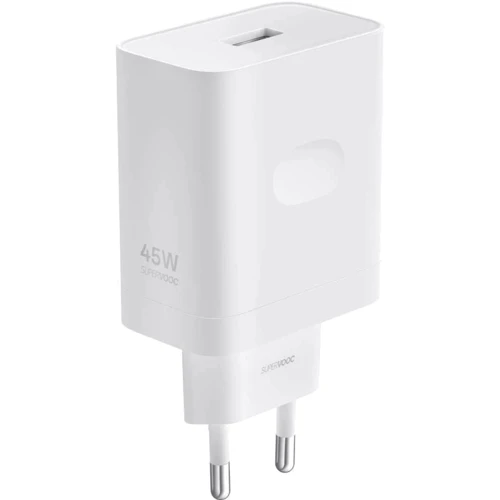 Зарядное устройство OPPO USB Wall Charger SuperVOOC 45W White (VCB4JAEH)