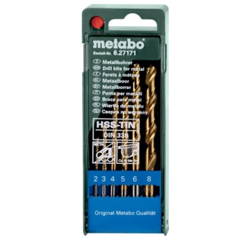 Набір свердел по металу Metabo 627171000