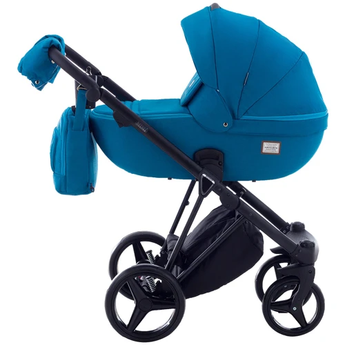 Коляска 2 в 1 Adamex Mimi CR37 синий (623863): Количество блоков 1