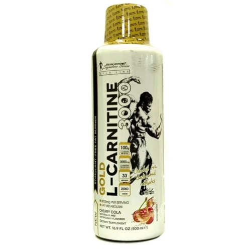 Жиросжигатель Kevin Levrone Gold L-Carnitine 3000 mg 500 ml / 33 servings / cherry - cola