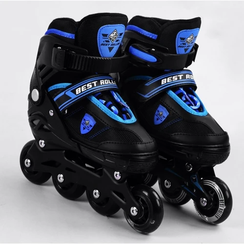 Роликові ковзани Best Roller Black-Blue (105393)
