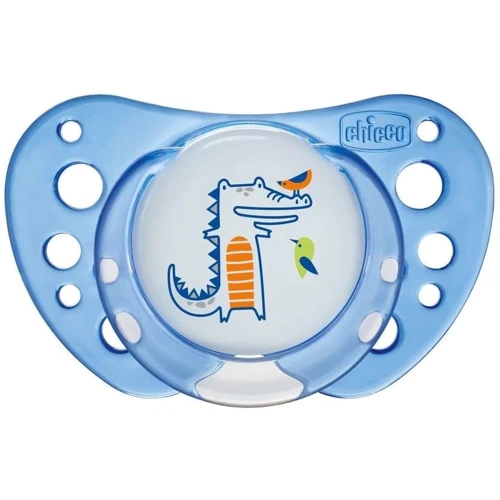 Пустушка Chicco Physio Air латексна від 6 до 16 місяців Блакитна 2 шт (75022.21.00.00): Вид пустушки классическая