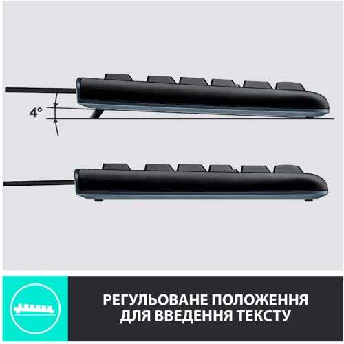 Комплект дротовий Logitech MK120 Desktop UA (920-002562): Кількість кнопок 3
