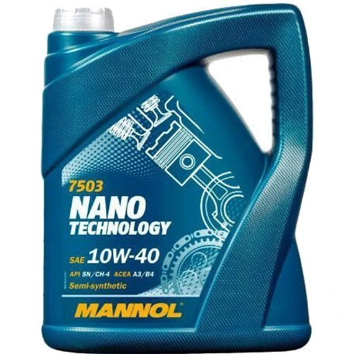 Моторна олія Mannol Nano Technology 10W-40, 4л (MN7503-4)