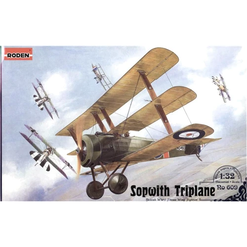 Модель Roden Триплан Sopwith (RN609): Производитель RODEN
