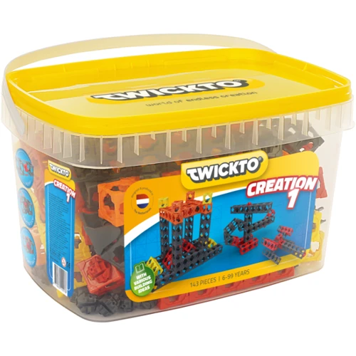 Конструктор TWICKTO Creation #1 НАБОР ДЛЯ ТВОРЧЕСТВА, 143 детали