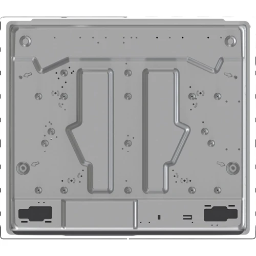 Варочная поверхность газовая Gorenje GT642AXW: Рабочая поверхность стекло (закаленное)