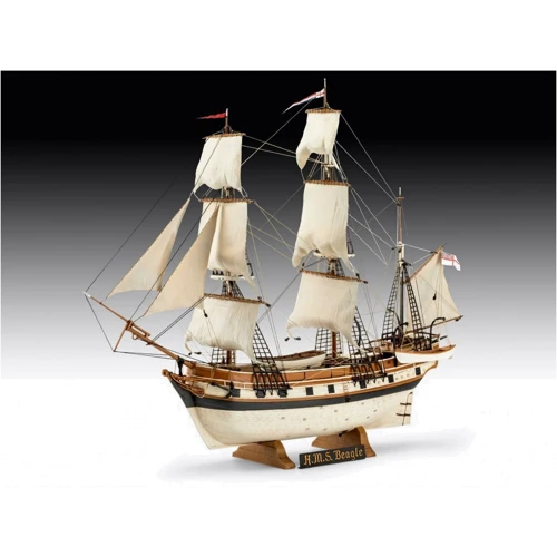 Сборная модель-копия Revell Барк H.M.S. Beagle уровень 4 масштаб 1:96 (RVL-05458) фото 5