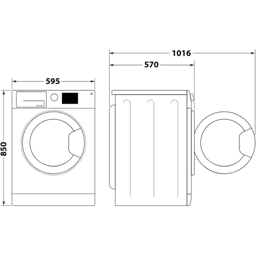 Стиральная машина Whirlpool FFWD 8649 BV UA: Загрузка белья (стирка), кг 8