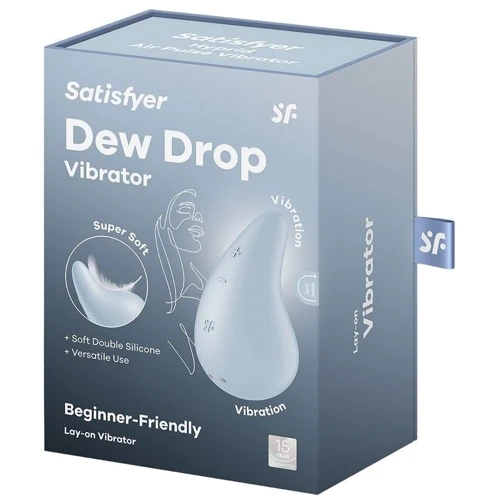 Клиторальный вибратор Satisfyer Dew Drop Blue
