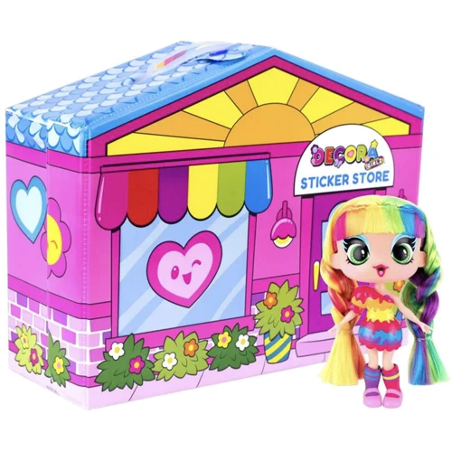 Игровой набор Decora Girlz с куклой Decora Дизайнерский магазин наклеек (D1009): Возраст от 4 лет