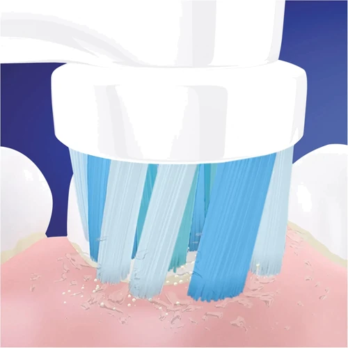 Зубная щетка Braun Oral-B D103.413.2KX Lion King: Технология чистки возвратно-вращательная