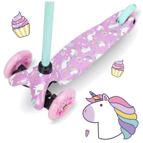 Самокат триколісний MoMi WEENDY (purple unicorns): Максимальне допустиме навантаження, кг 25