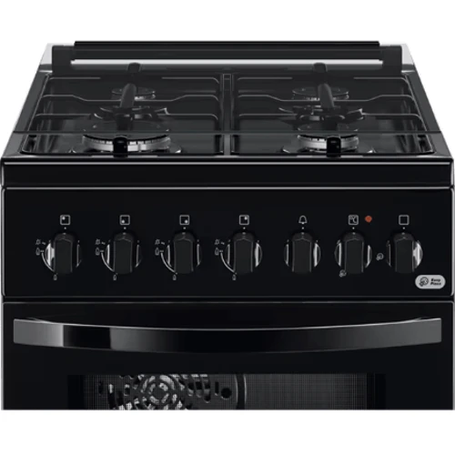 Плита комбінована ZANUSSI ZCK57201BA: Тип варильної поверхні газова