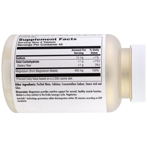 KAL Magnesium Malate 400 90 Tablets (CAL-81309)