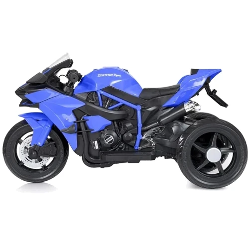 Детский электромотоцикл 3 колесный Bambi Racer Kawasaki 45W синий (M 5023EL-4): Максимальная нагрузка, кг 30