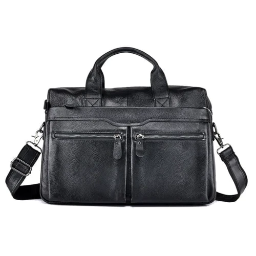 Bexhill Leather Bag Black (A25-7122A) for MacBook 15": Цвет черный (Black)