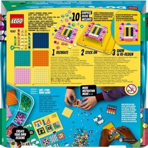 Конструктор LEGO DOTS Мегапакет наклеек (41957): Рекомендуемый возраст 6+
