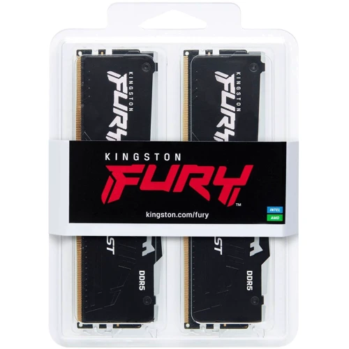 Kingston FURY 32 GB (2x16GB) DDR5 6000 MHz Beast RGB EXPO Black (KF560C36BBE2AK2-32)