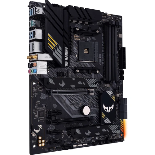 Asus TUF GAMING B550-PLUS WIFI II: Разъемы на задней панели USB 3.2 Gen 1, USB 2.0, USB 3.2 Gen 2, Ethernet RJ-45