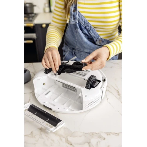 Робот уборщик Karcher RCV 2 (1.269-670.0): Дополнительно Мощный, Для маленькой квартиры, Тонкий, Умный, Для больших помещений, Автономные, 2 в 1