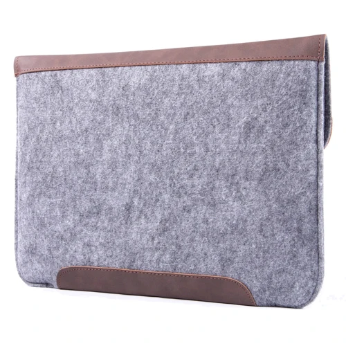 Gmakin Cover Envelope Two Buttons Brown/Grey (GM45-15) for MacBook Pro 15/Pro 16: Тип чехла чехол-папка