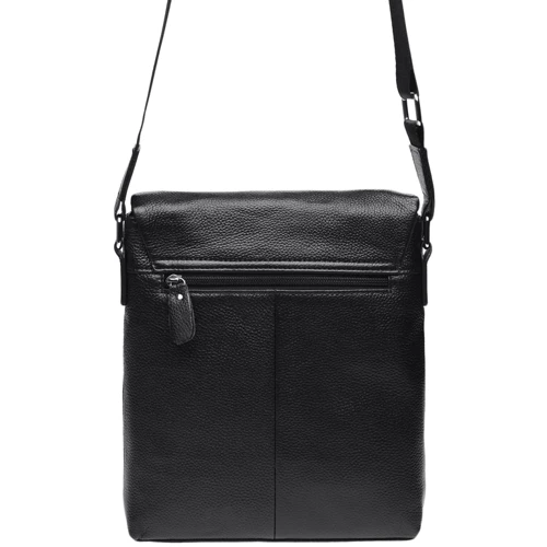 Мужская сумка планшет Borsa Leather черная (k19137-black): Страна производитель Тайвань