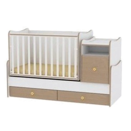 Дитяче ліжко-трансформер Bertoni TREND PLUS NEW (white / beech): Тип ліжечко-трансформер
