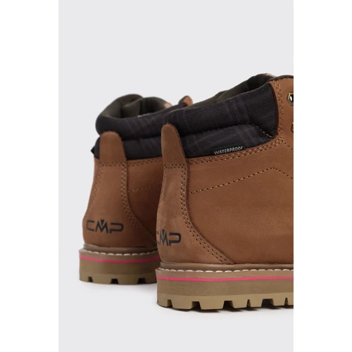 Ботинки CMP Dorado Wmn Lifestyle Shoes WP (39Q4936-Q820) 40 (41) светло-коричневые натуральный нубук демисезон фото 4