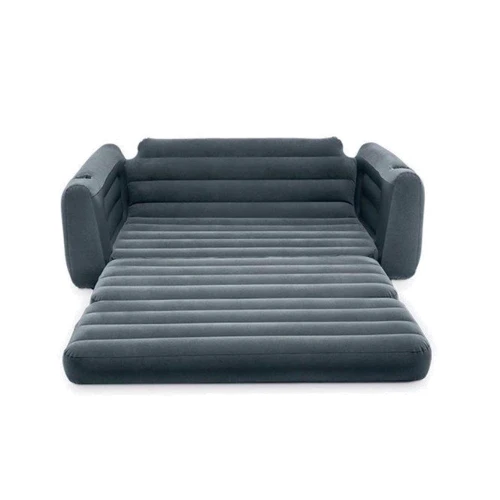 Надувной диван Надувной диван-трансформер Intex Air Furniture (66552): Материал ПВХ с велюровым покрытием