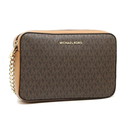 Женская сумка кросс боди Michael Kors коричневая (192877938255): Материал Натуральная кожа