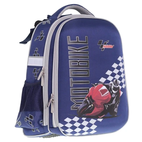 Ранец-черепашка CLASS 9909 Motobike,39x28x21см