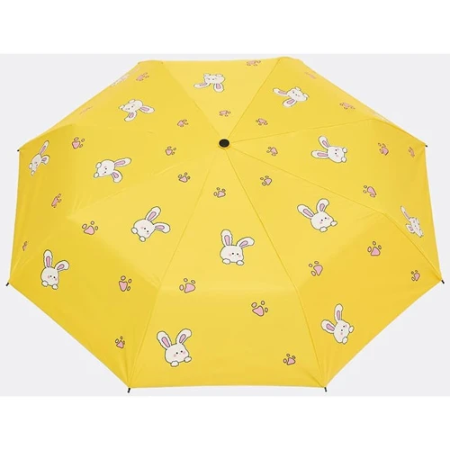 Зонт женский автомат Monsen желтый (C1RABBITy-yellow)