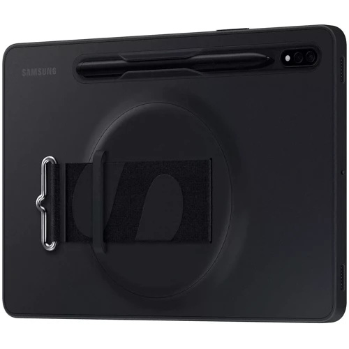 Аксессуар для планшетных ПК Samsung Strap Cover Black (EF-GX700CBEGRU) for Samsung T870/X700 Galaxy Tab S7/S8: Материал Пластик + TPU