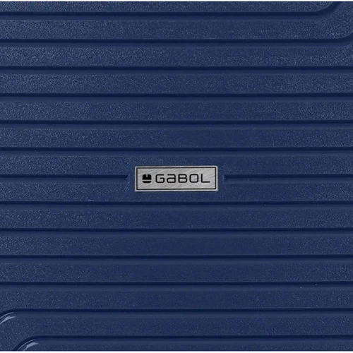 Чемодан Gabol Osaka (M) Blue синий (121046-003)/(121001-003): Материал Пластик