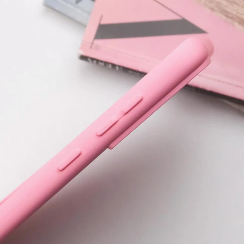 Чехол для телефонов Lakshmi Case Silicone Cover Full Camera Pink for Samsung S721 Galaxy S24 FE: Материал силикон
