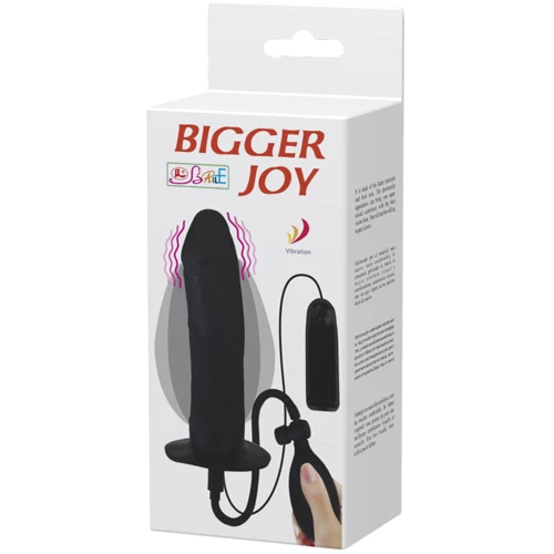 Анальный расширитель с вибрацией Bigger Joy Inflatable Penis