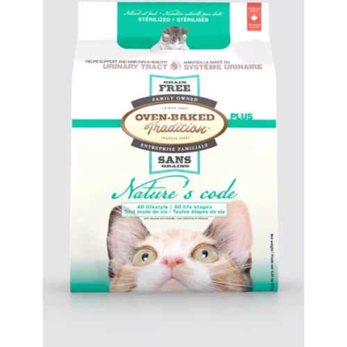 Сухой корм Oven-Baked Nature’s Code для кастрированных котов и стерилизованных кошек с курицей 350 г (9740-350): Тип Сухой корм