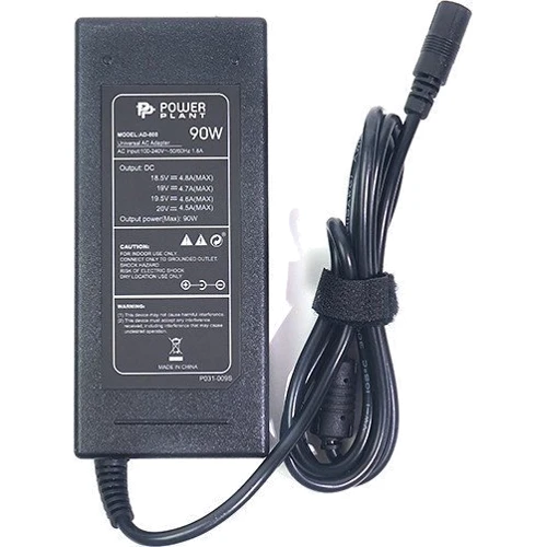 Зарядний пристрій PowerPlant AD-800 220V, 18.5-20V 90W (NA700035): Напруга 18.5V