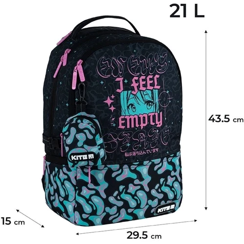 Рюкзак Kite Education teens 2569L-1 (K24-2569L-1): Возрастная группа от 13 до 18 лет