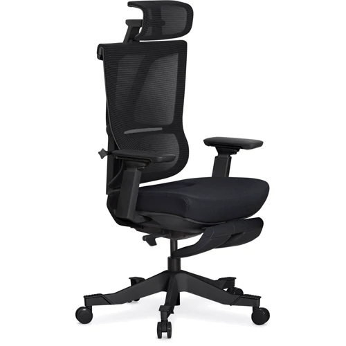 Крісло Mealux S6 Air Fabric Black (HF-S6 F/B)