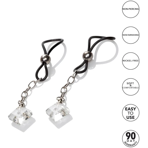 California Exotic Novelties Nipple Jewelry Crystal Gem украшение для груди