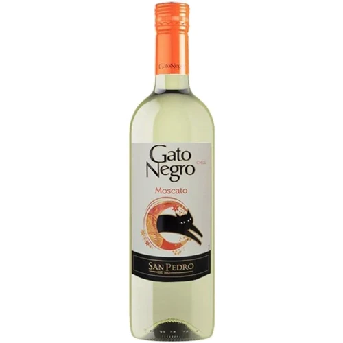 Вино Gato Negro Moscato белое сладкое 12% 0.75 л (7804300152062)