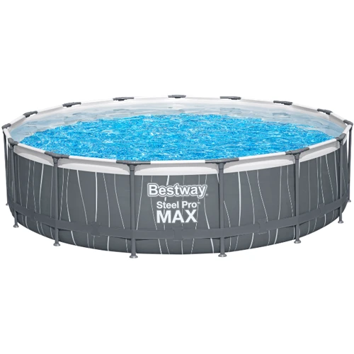 Бассейн Bestway 457-107 см (561GD) (фильтрующий насос, лестница, покрытие бассейна, светодиодная подсветка, ремонтная заплатка)