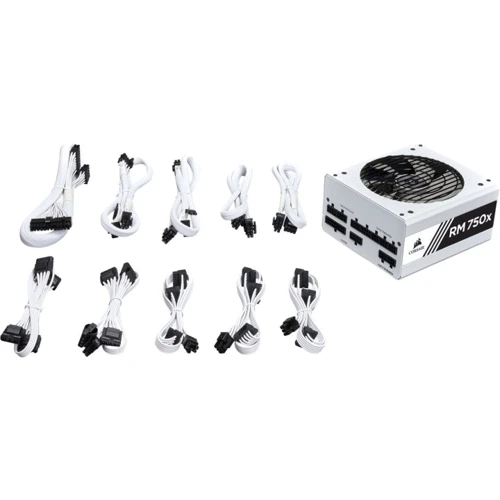 Блок питания Corsair RM750x White (CP-9020187-EU): КПД, % 92
