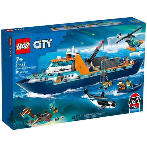 Конструктор LEGO City Корабль исследователя Арктики (60368): Серия City