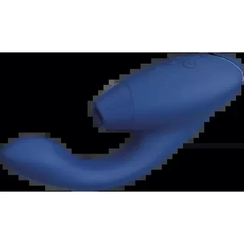 Вакуумний вібратор Womanizer - Duo 2 Blue