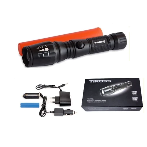 Фонарь туристический Фонарь аккумуляторный Tiross TS1154: Количество режимов 4