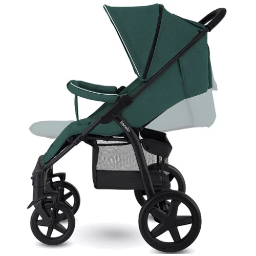Прогулочная коляска Lionelo Annet plus green forest (LO-ANNET PLUS GREEN FOREST): Ширина шасси 58 см